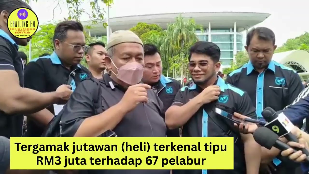 Tergamak jutawan heli terkenal tipu RM3 juta terhadap 67 pelabur