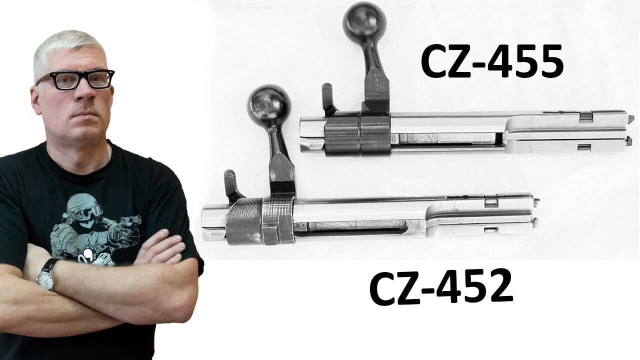 Сравнение затворов CZ-452, CZ-455.