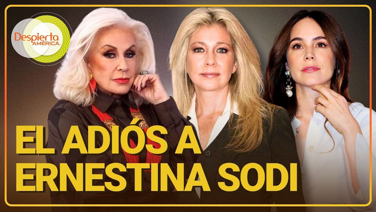 Laura Zapata reacciona a la muerte de Ernestina Sodi: así fue su despedida | Despierta América