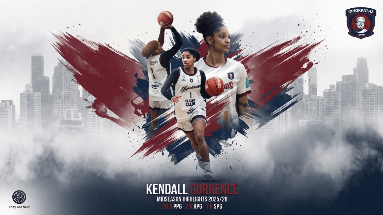 Kendall Currence | 2025–26 Midseason Highlights | ASK Ippokratis KO (Greek A2 Women)