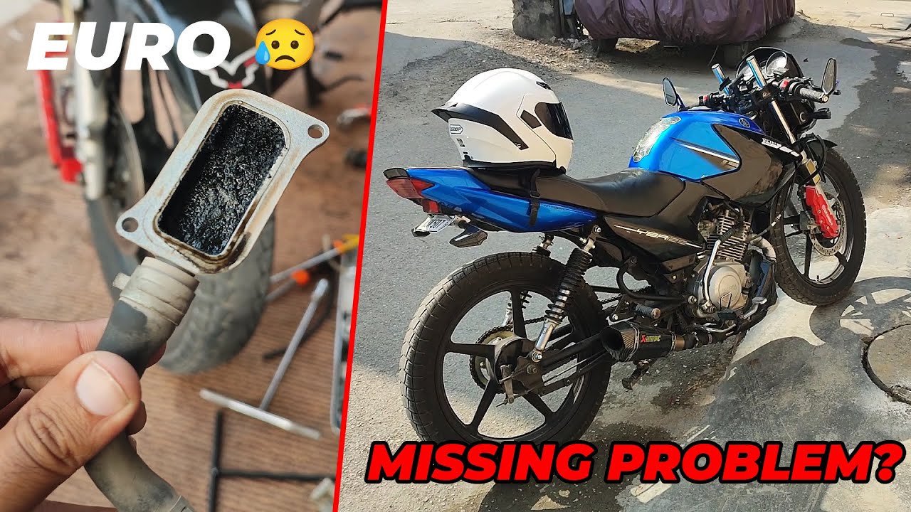 YBR 125 Euro 2 Clean up & Moxi Filter for YBR | Missing Problem