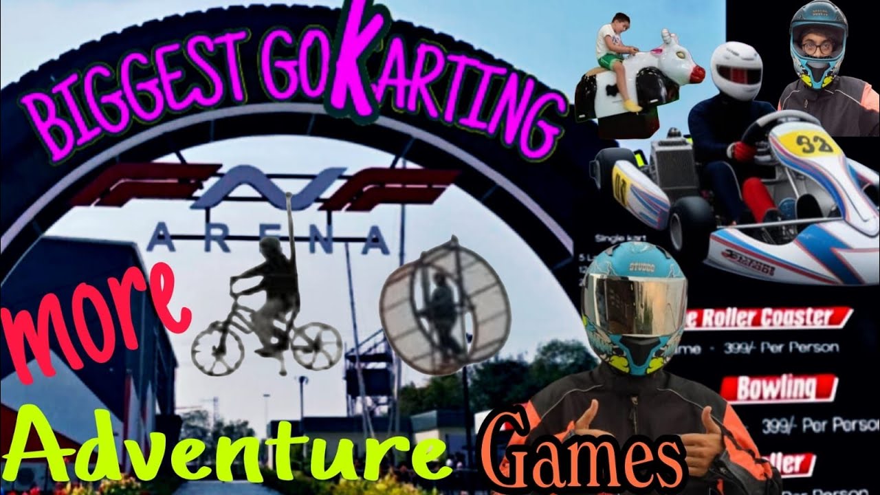 FNF ARENA || The Best Adventure FNF Biggest GO KARTING in Hyderabad