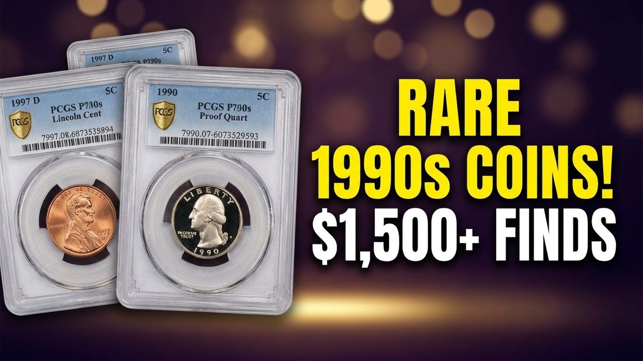 Rare 1990s US Coins: Incredible Finds & Valuable Minting Errors