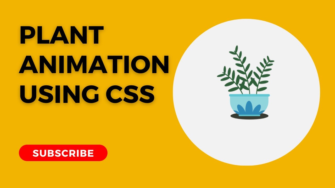 Plant Animation Using CSS Style Animation #css #online #coding #html #javascript #onlineclasses