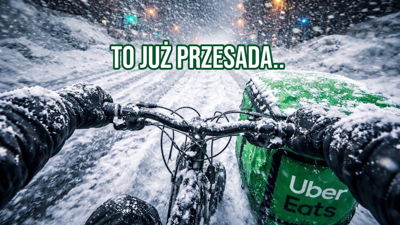UBER EATS W ŚNIEŻYCE (TO BYŁ ZŁY POMYSŁ)