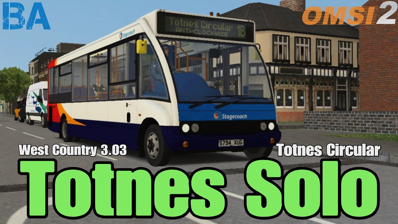 Totnes Solo - Circular Route 1B - Optare Solo - OMSI 2