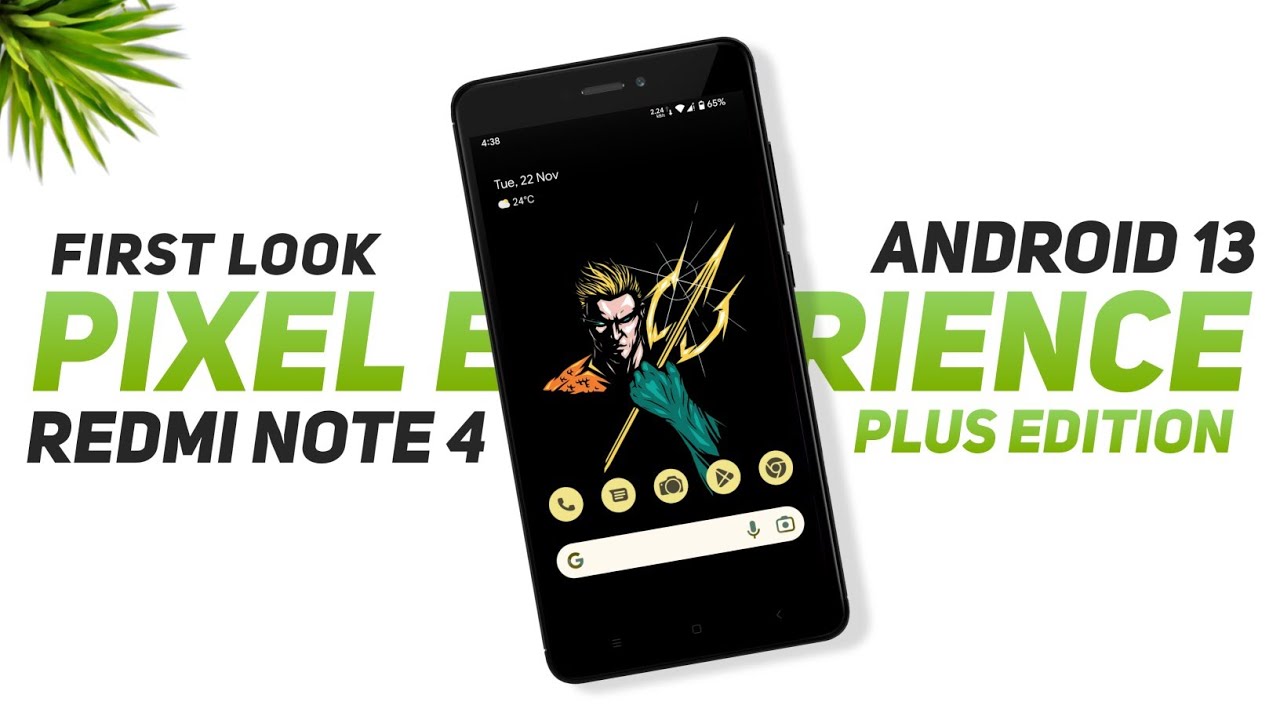 Redmi Note 4 | Pixel Experience Plus - Android 13 - Full Detailed Review