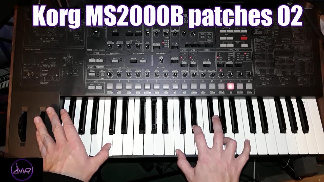 Korg MS2000B patches 02