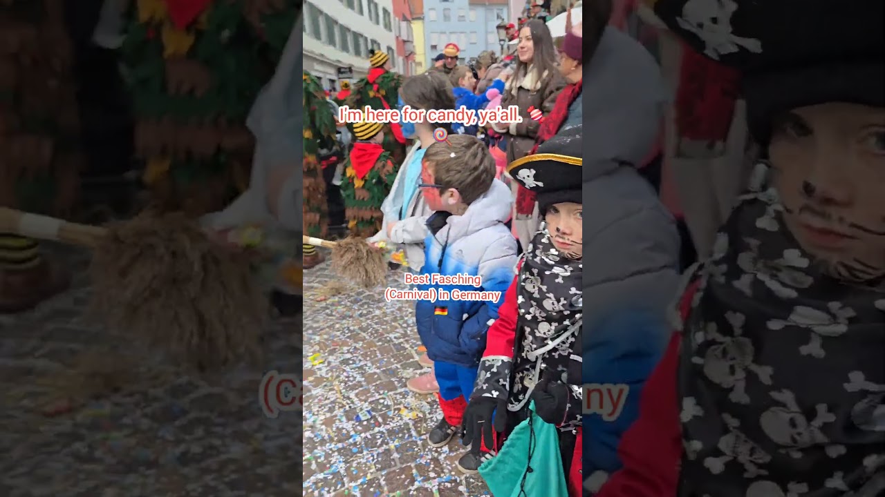 I'm here for free Candy 🍬 #Fasching #germancarnival