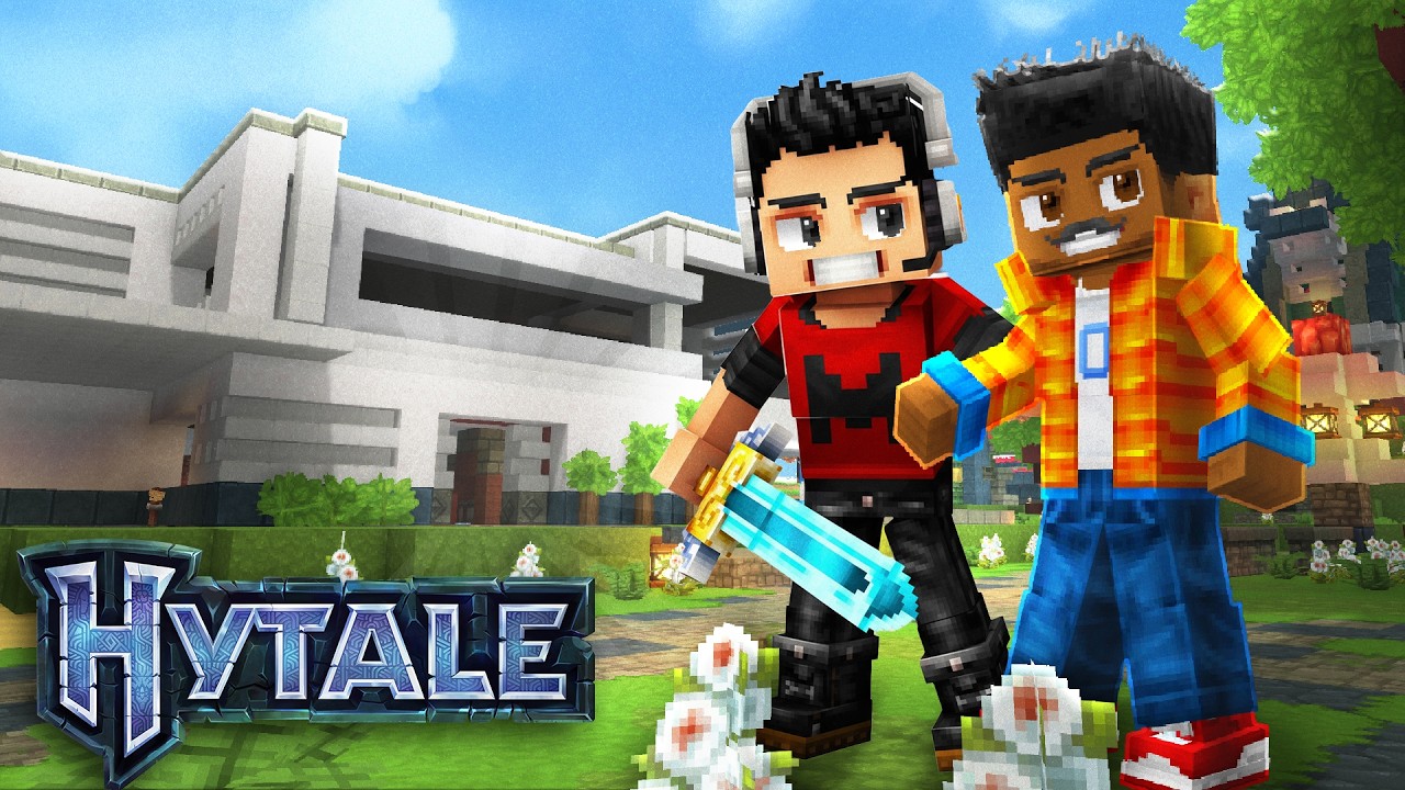 CONSTRUI A CASA AUTOMÁTICA NO HYTALE!