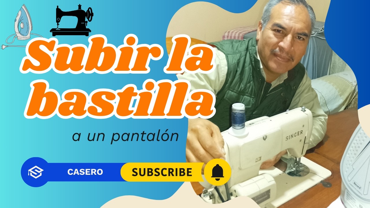 Me tocó subir la bastilla a un pantalón 👈⏱️👖
