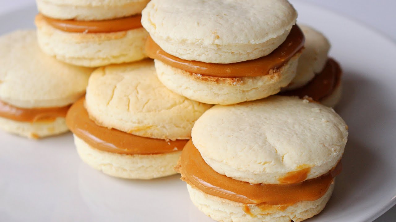 Receta de ALFAJORES de Maicena perfectos