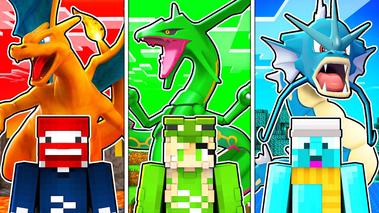 POKEMON FARB CHALLENGE mit 4 YOUTUBERN!