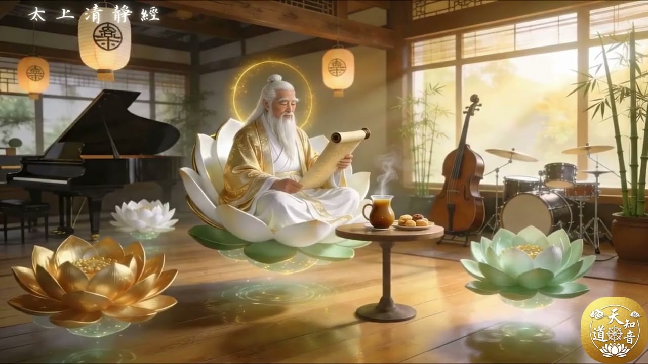 太上清靜經爵士版 | 太上老君的咖啡時光 🪷 道家冥想音樂