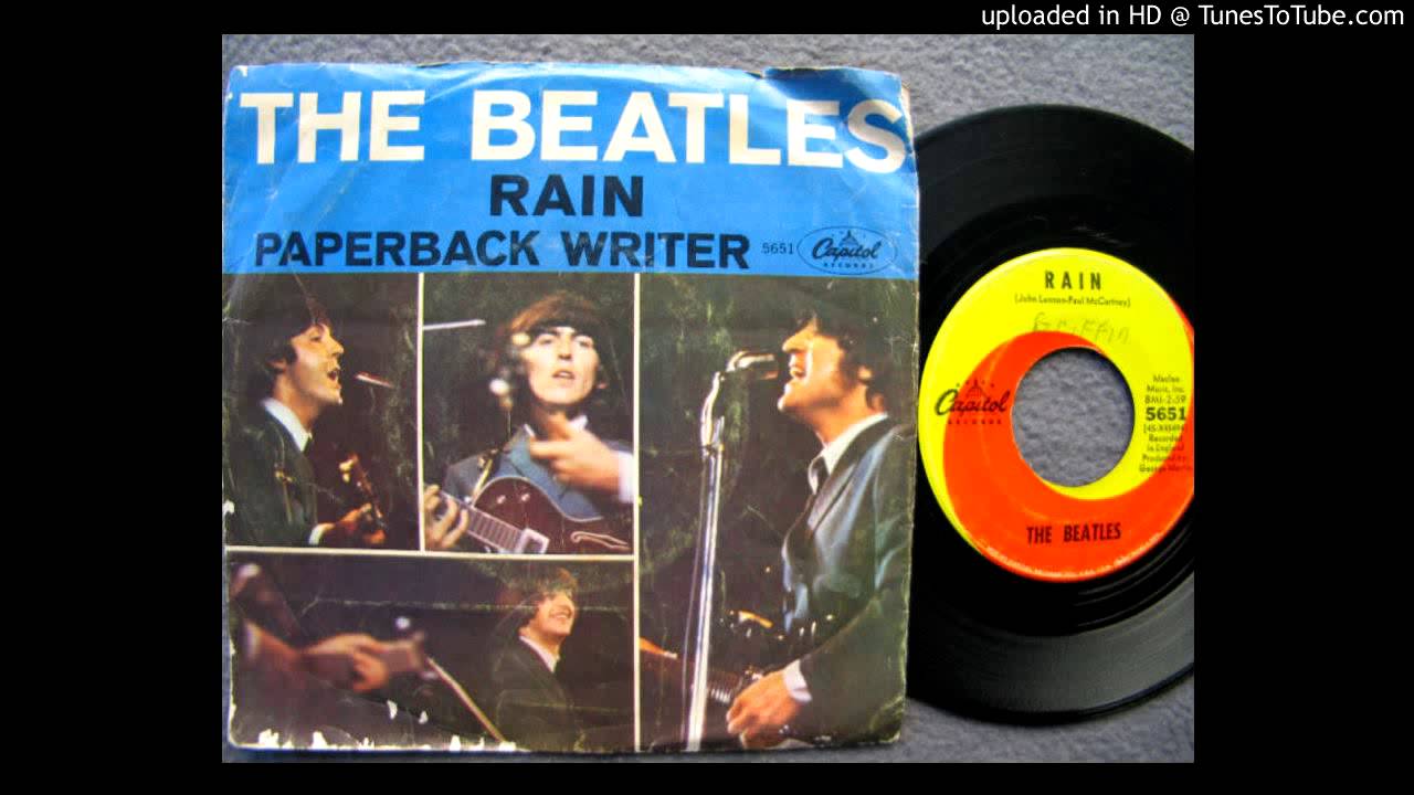Rain The Beatles mono 45