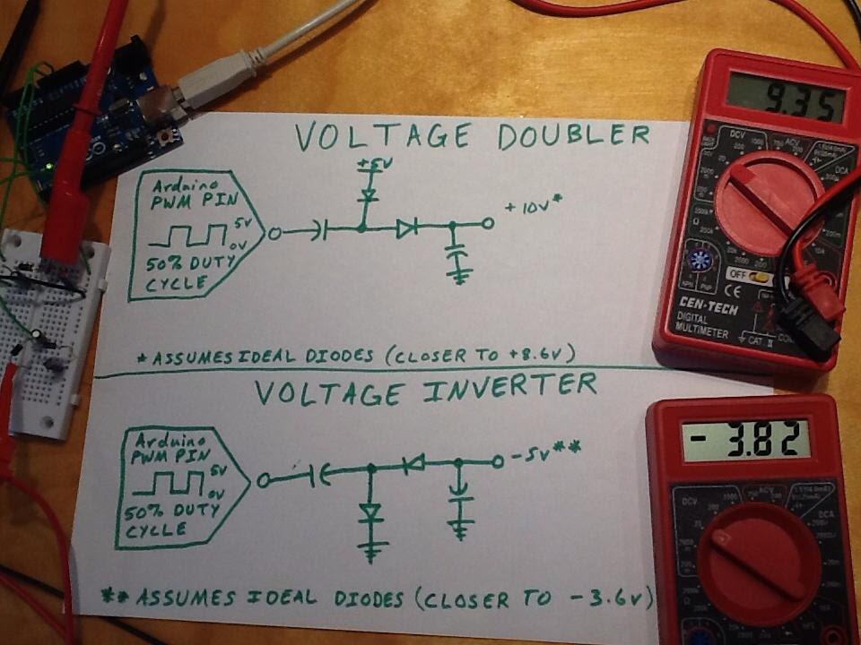 Arduino Charge Pumps