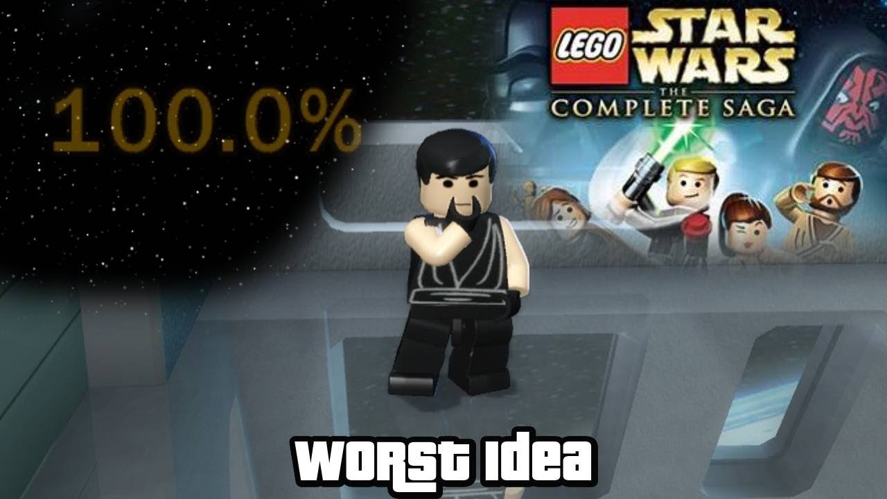 Getting 100% on my Lego Star Wars TCS save