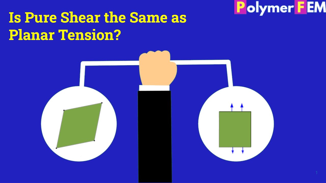 Is Pure Shear the Same as Planar Tension?