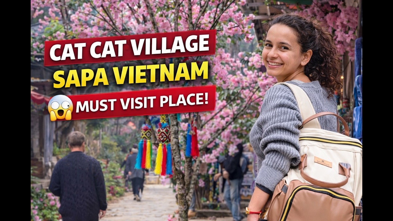 Cat Cat Village Sapa Vietnam — Yeh Jagah Dream Thi! 🌸 | Indian Mom Travel Vlog | EP-04