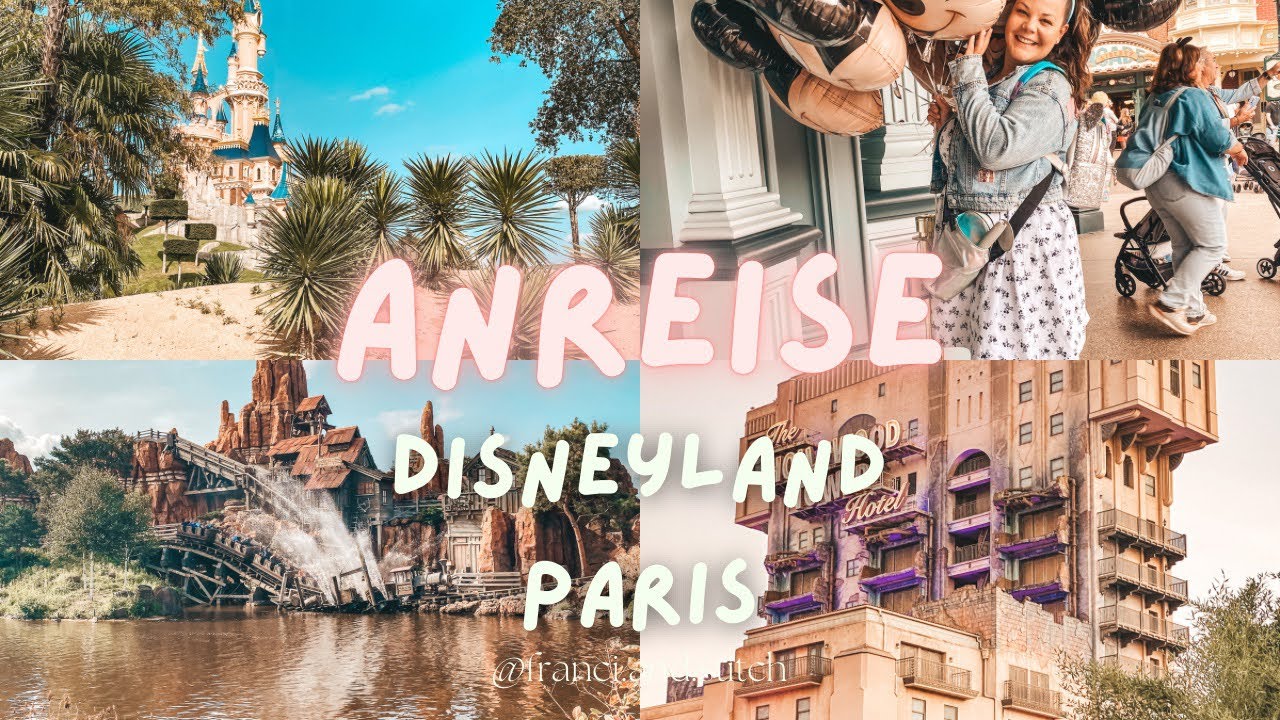Mit dem Flugzeug und Zug zum Disneyland Paris 🏰