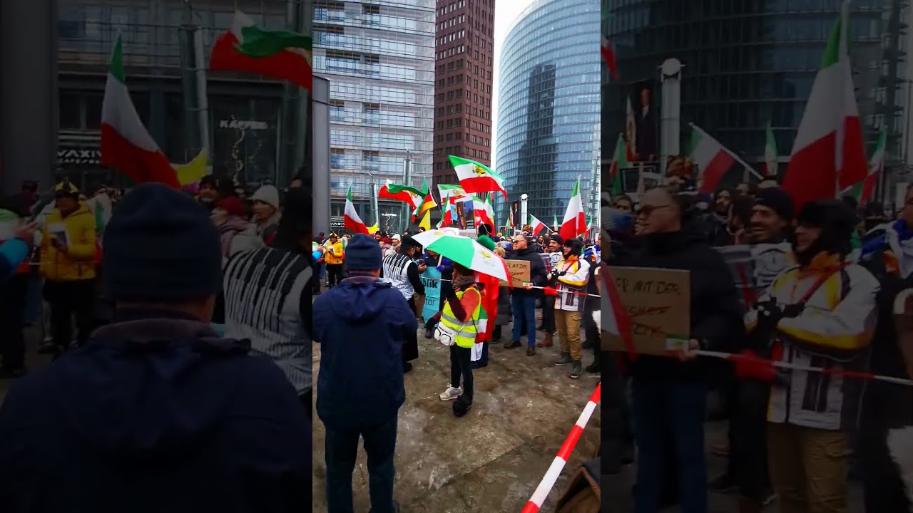 Berlin, 7.02.2026 - Iran-Demonstration