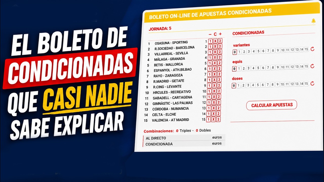 Quinielista.es - El boleto de apuestas condicionadas