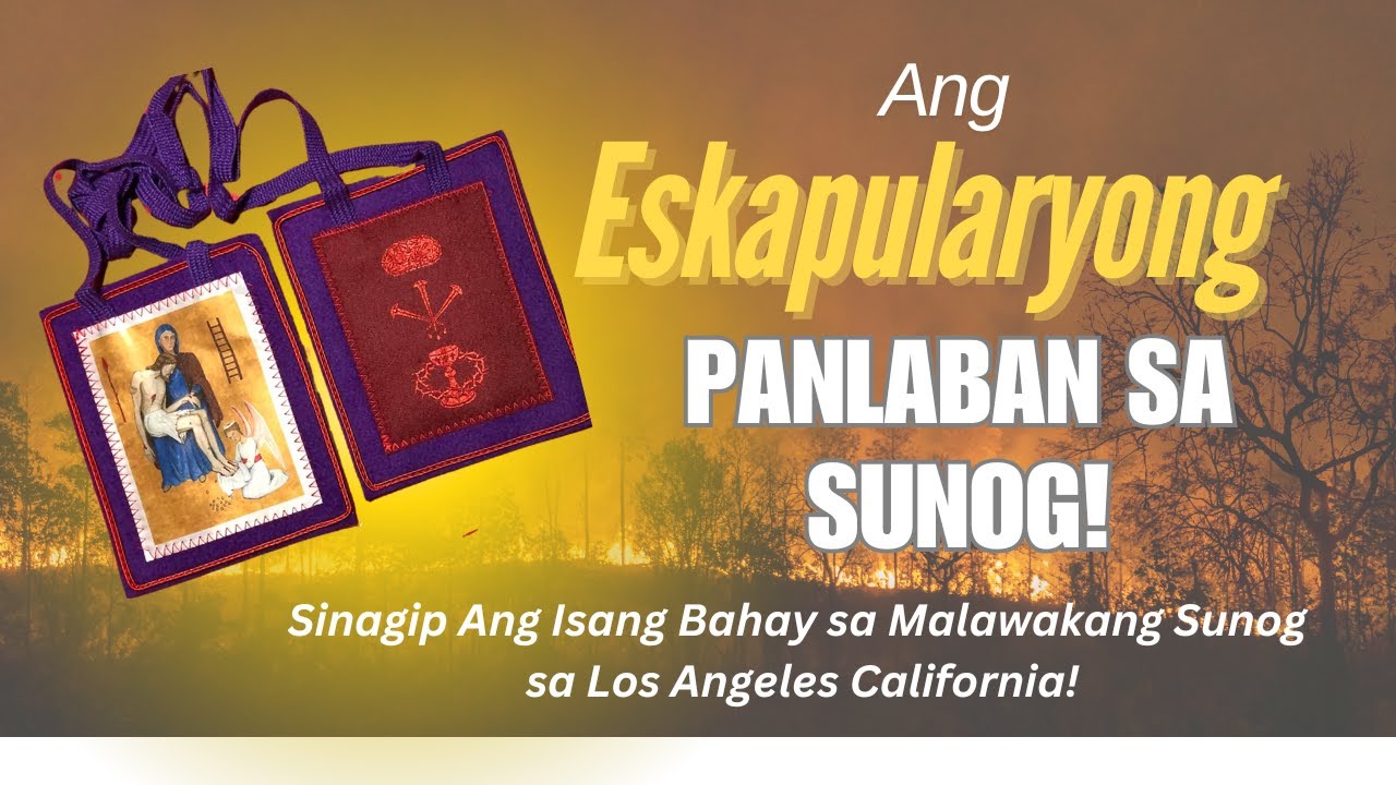 Ang Eskapularyong Sumagip Sa Isang Bahay Sa Pagkasunog!