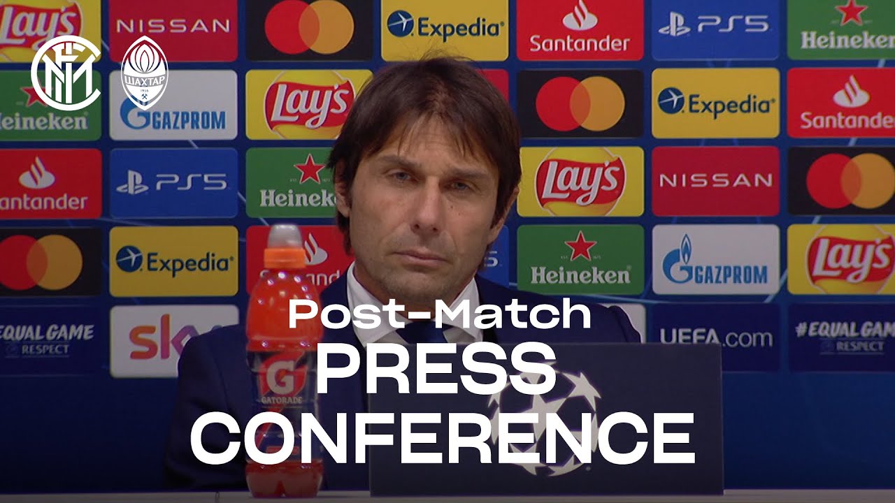 INTER 0-0 SHAKHTAR | ANTONIO CONTE POST-MATCH PRESS CONFERENCE: 