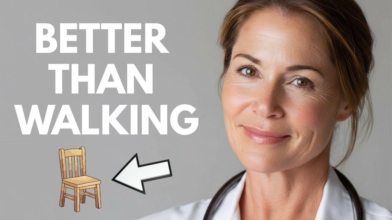 Over 60? THIS 1 Chair Exercise Is BETTER Than WALKING