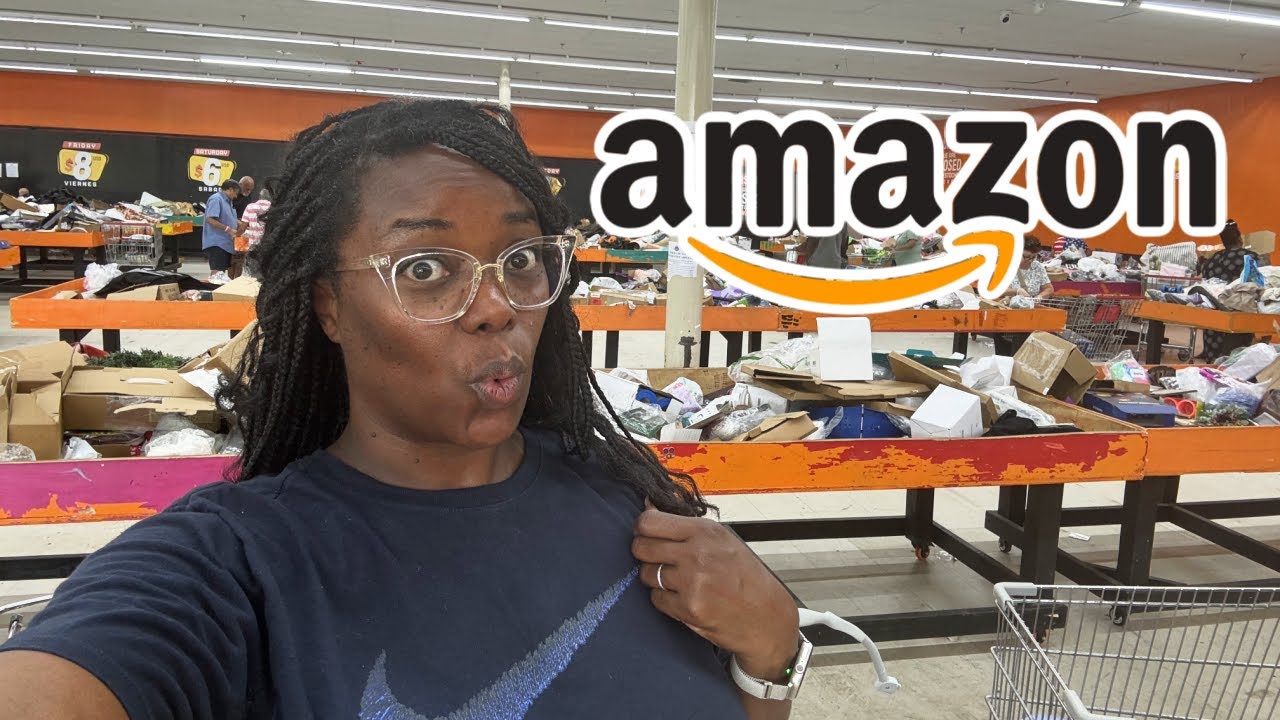I went back to the Amazon Returns Bin Store! Everything is $3.00! Come shop with me