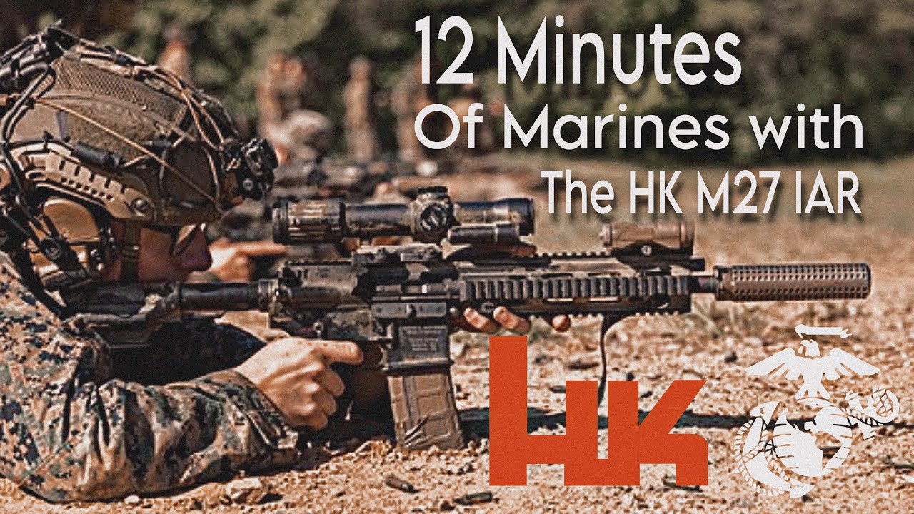 Marines with the HK416 (M27 IAR) 
