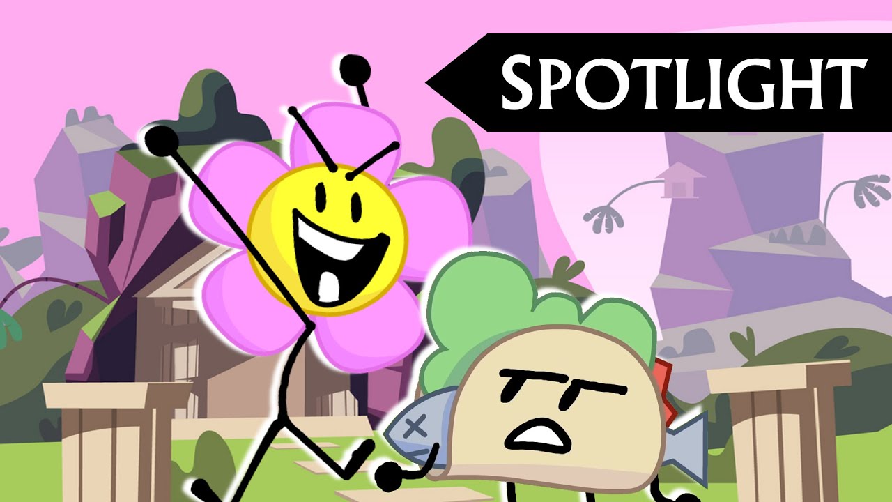 Spotlight, but Flower and Taco sing it (a BFDI FNF cover)