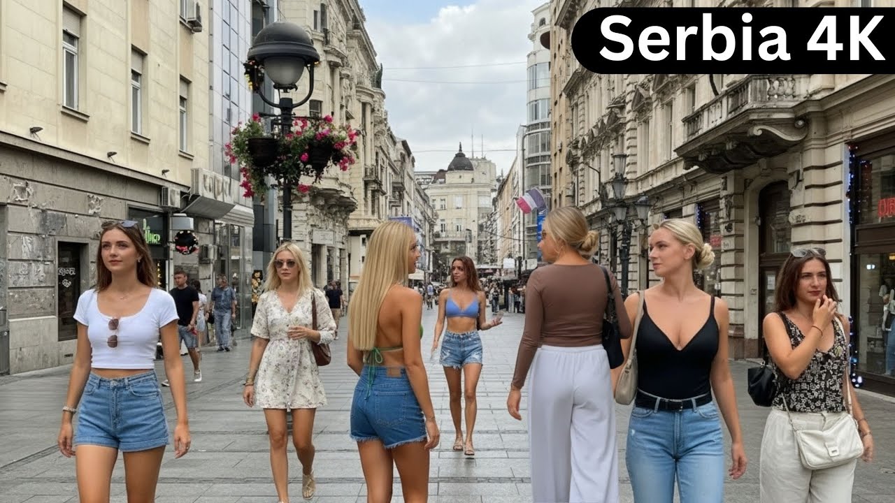 🇷🇸 Serbia Walking Tour 4K | Belgrade, Novi Sad & Serbian Street Life 2025 | Ultra HD Travel Video
