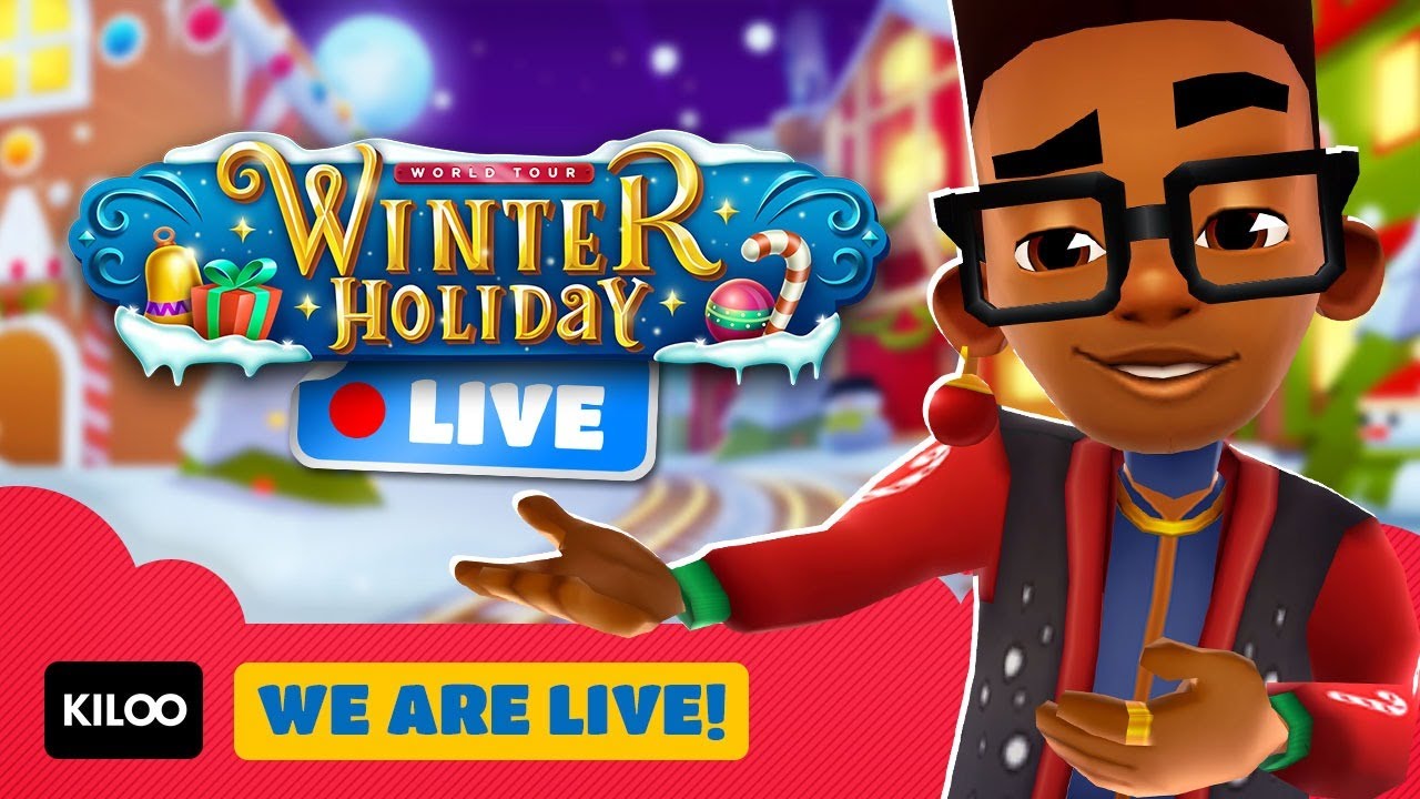 🔴 Subway Surfers Live in Winter Holdiday