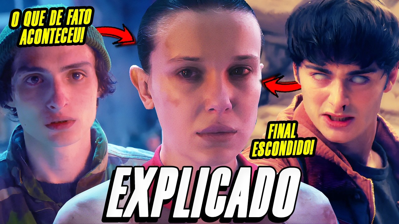 STRANGER THINGS 5 FINAL EXPLICADO! O QUE ACONTECEU COM A ELEVEN, A TEORIA DO MIKE E O SEGREDO!
