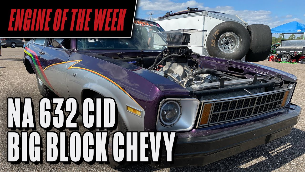 Naturally Aspirated 632 cid Big Block Chevy Engine