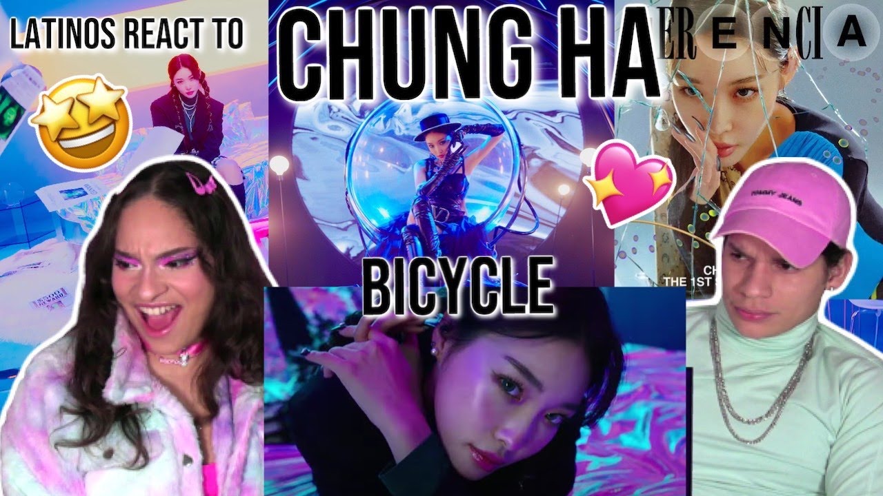 Latinos react to CHUNG HA 청하 'Bicycle' MV | REACTION 😍✨