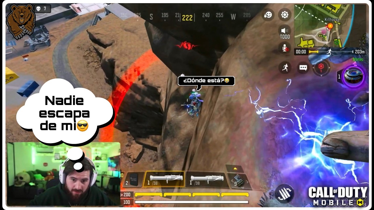 EL OSO SE LA HIZO SOLO a KAME HAME HA😎|CALL OF DUTY MOBILE|