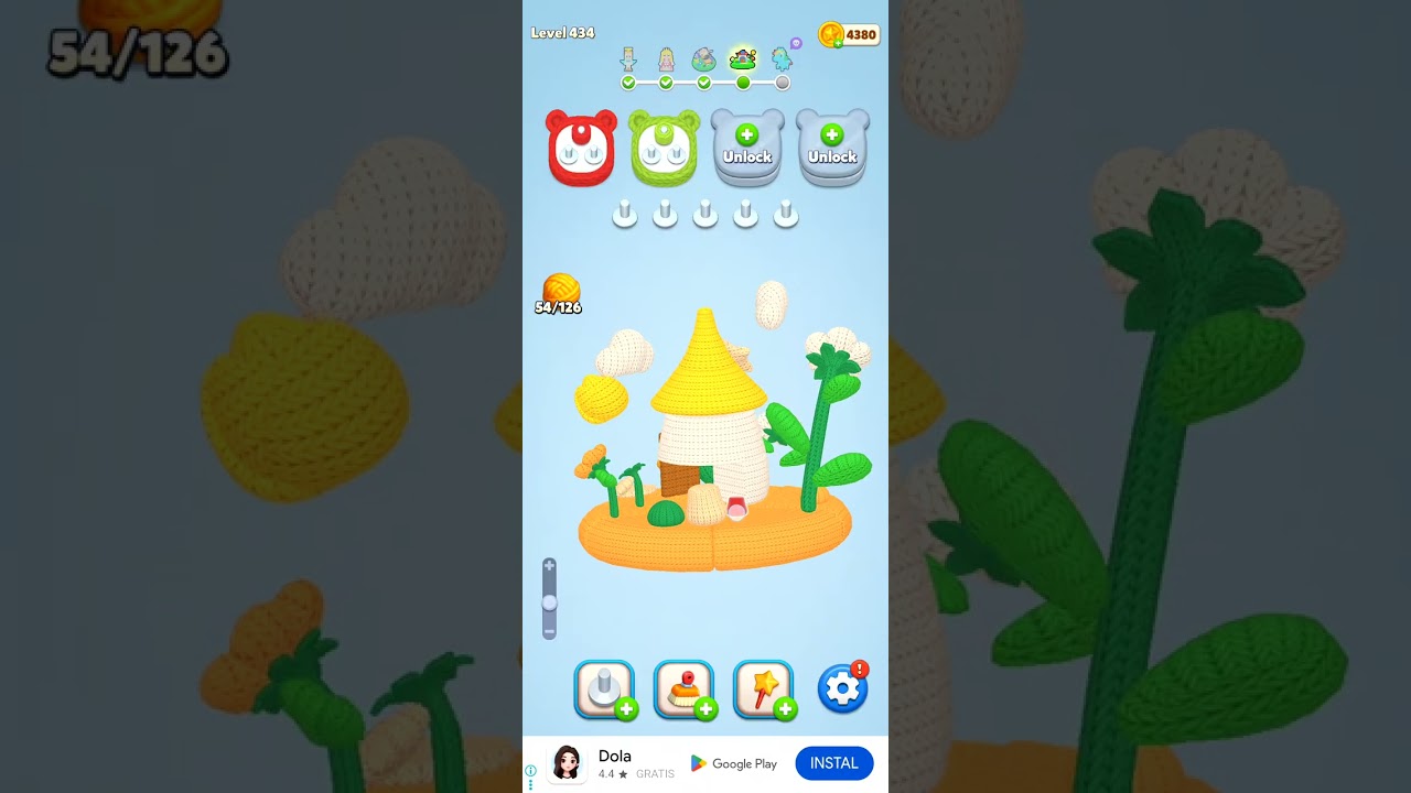 game wool puzzle 3D #games #wordpuzzlegame #gaming #puzzlefrenzy #gameplay #game #puzzle#shortvideo