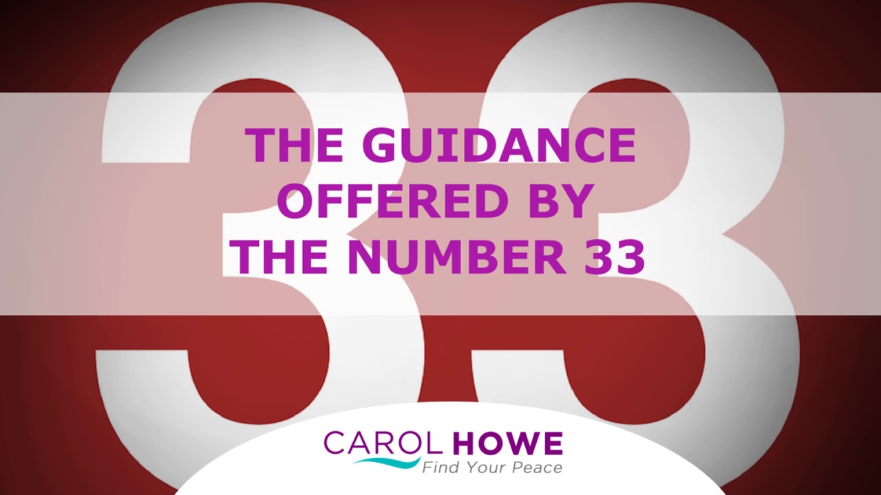 Podcast 33 - The Guidance Offered By The Number 33