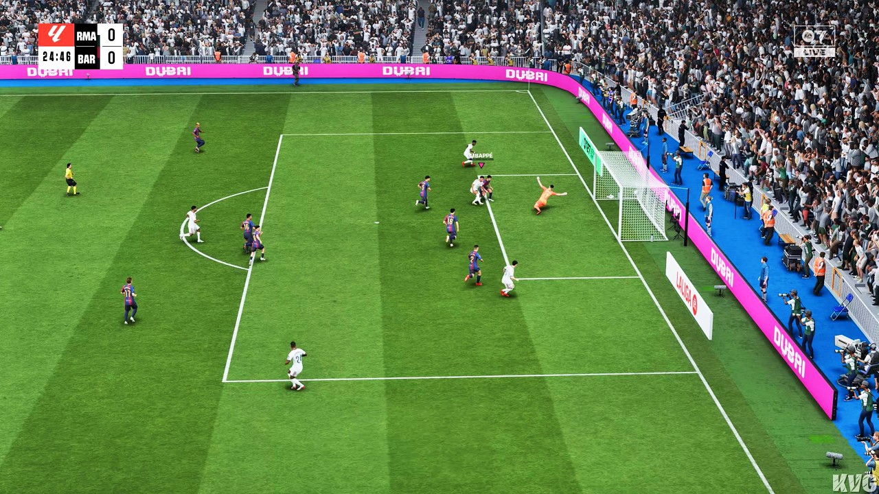 EA SPORTS FC 27 &mdash; Real Madrid CF против FC Barcelona &mdash; Геймплей (PS5 UHD) [4K60FPS]
