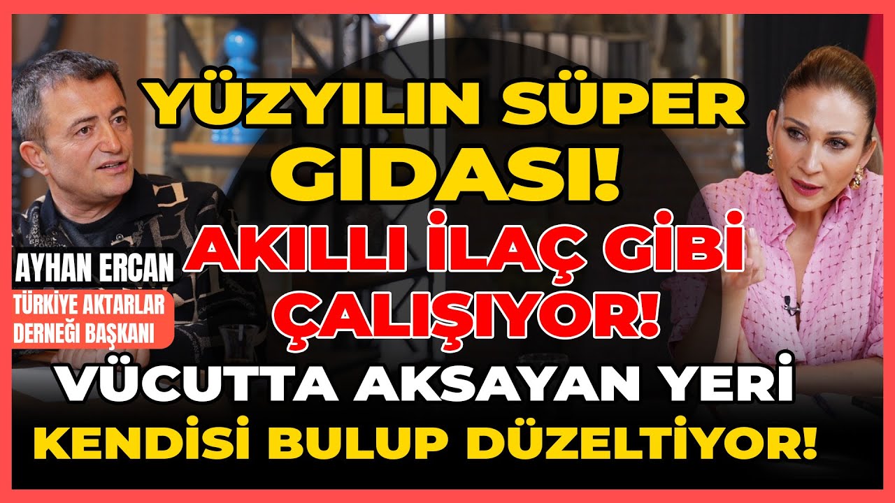Y&uuml;zyılın S&uuml;per Gıdası! Akıllı İla&ccedil; Gibi &Ccedil;alışıyor! V&uuml;cutta Aksayan Yeri Kendisi Bulup D&uuml;zeltiyor!