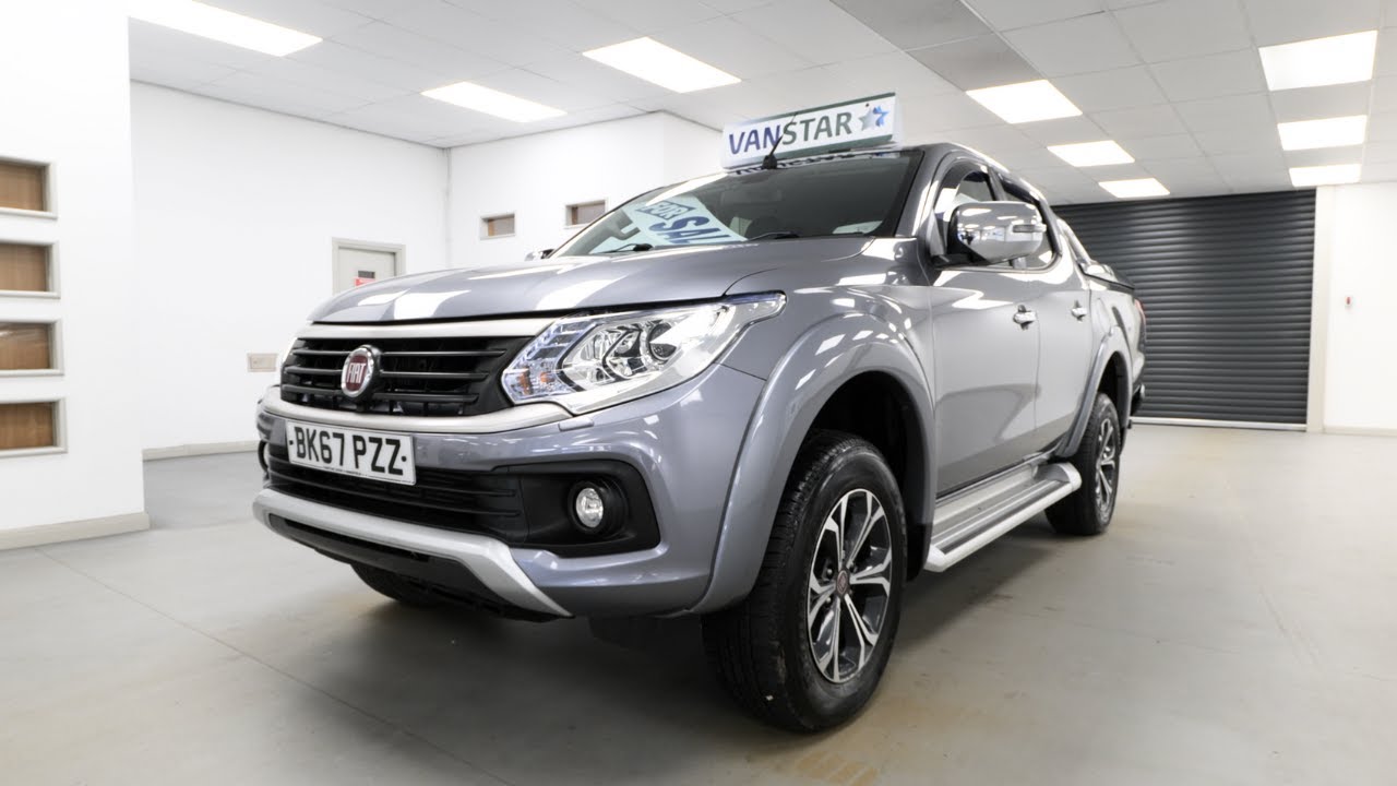 Fiat Fullback 2.4 LX Edition 4WD 180 BHP Metallic Grey Pickup Crewcab - BK67 PZZ - VanStar