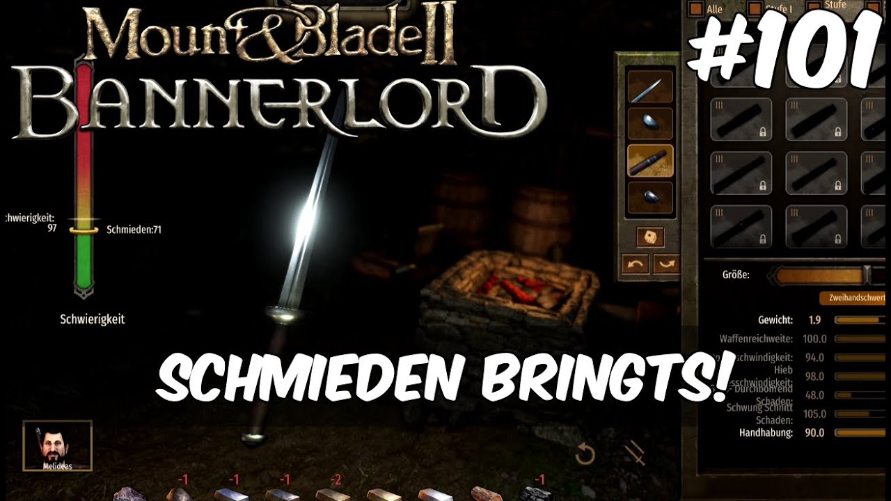 Mount and Blade 2 Bannerlord - #101 - Schmieden bringts! [Gameplay | Deutsch]
