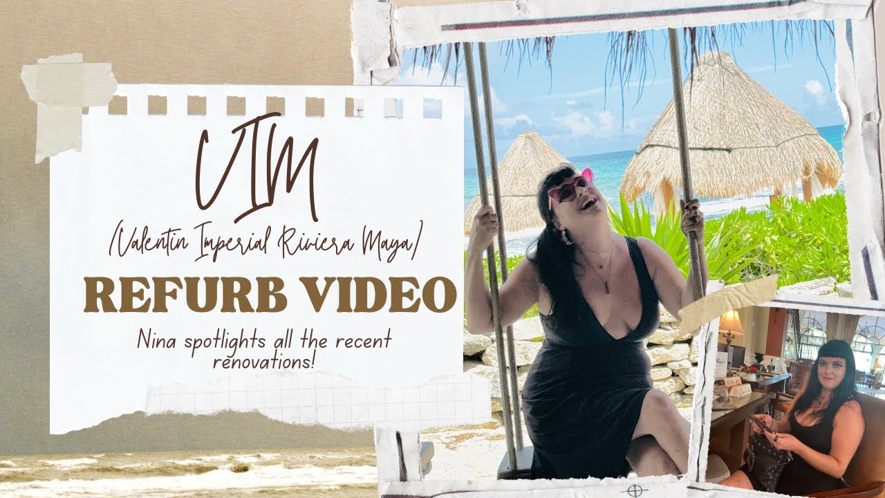 Видео о реконструкции отеля Valentin Imperial Riviera Maya — осмотрите ВСЕ недавние реконструкции...