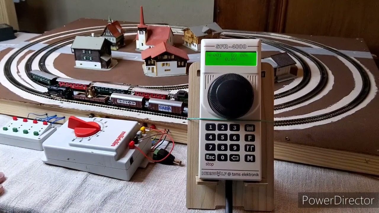 Spur Z analog - Heißwolf SFR-4000 (Teil 3): Demofahrten mit BR 89, Wü. T9 und ETA 150