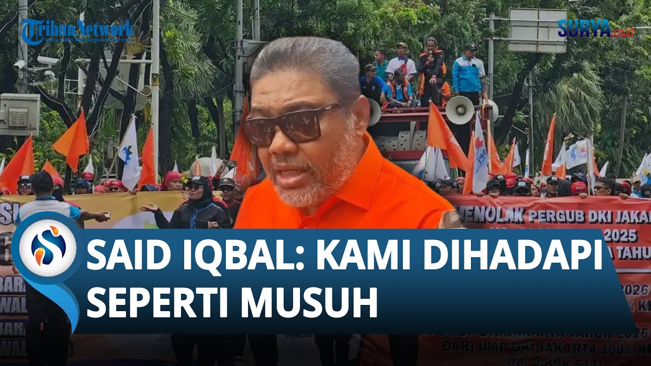 Said Iqbal Geram soal Pengamanan Aksi Demo Buruh: Apa Pak Prabowo Tahu Kami Dihadapi seperti Musuh?