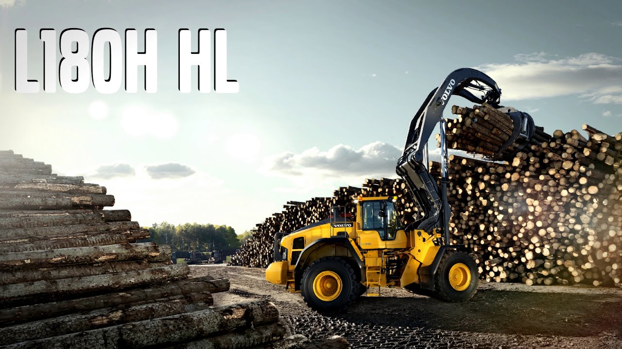 Product video Wheel loader L180H HL (High lift)