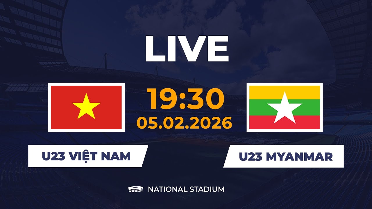🔴 U23 Việt Nam vs U23 Myanmar | U23 Châu Á | Thách Thức Nghẹt Thở, Đối Đầu Siêu Căng