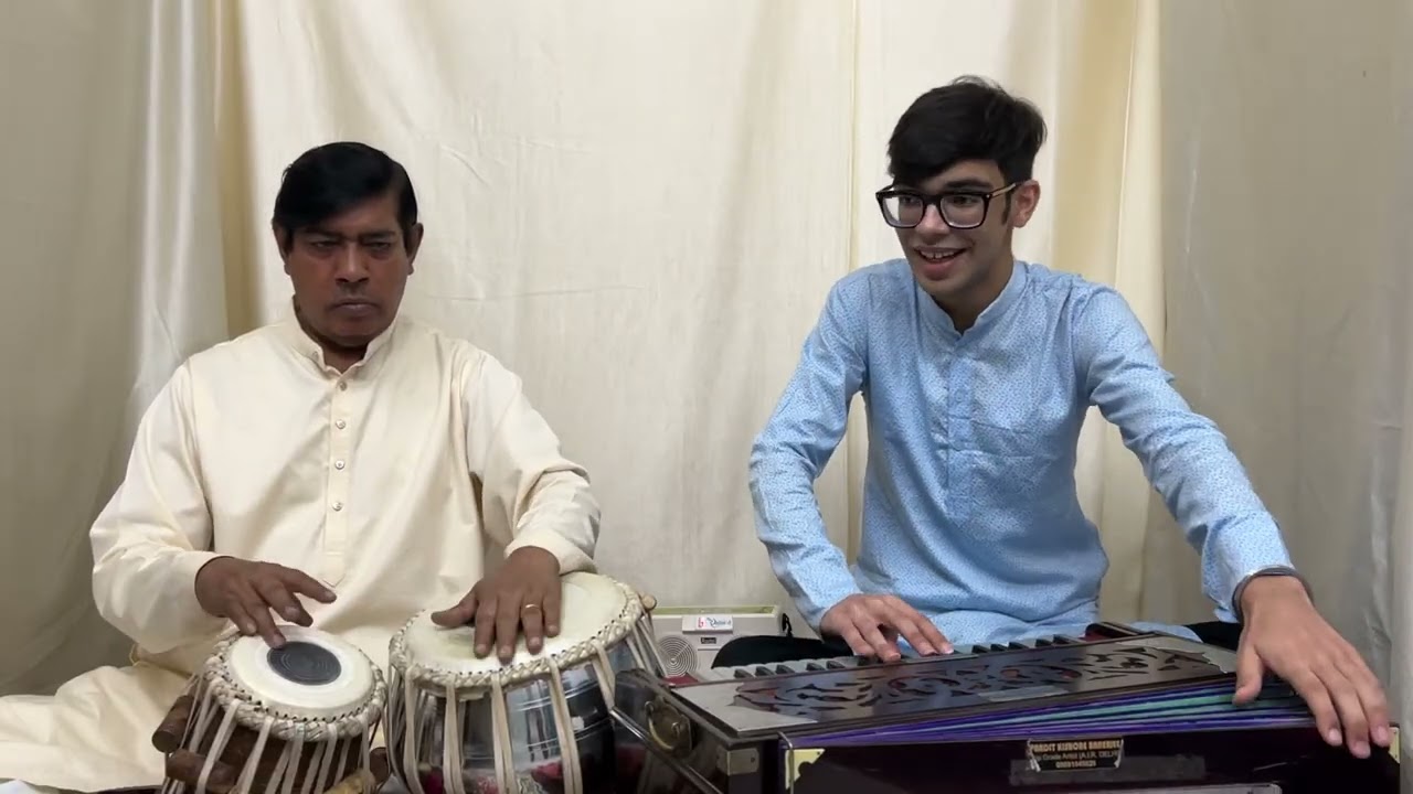lovely Bhajan of meera by lakshay Malhotra Student Of Pandit Kishore BanerjeeNEW Dehi India